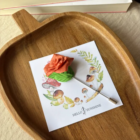 Broșă Trandafir #4