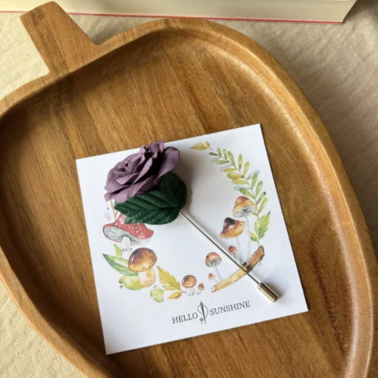 Broșă Trandafir #6