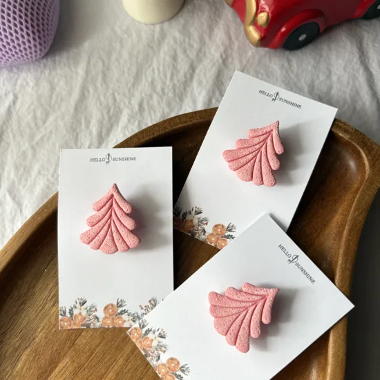 Broșă Brad Roz Nins