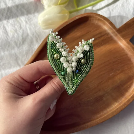 Broșă Buchet Lăcrămioare #1